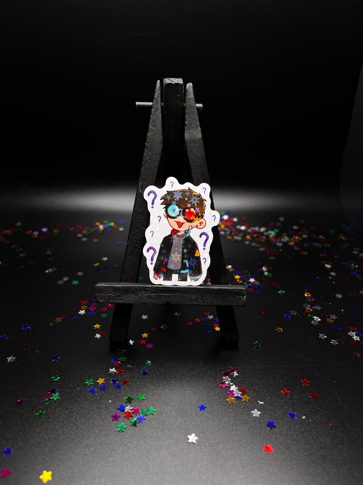 0cto Confused Sticker