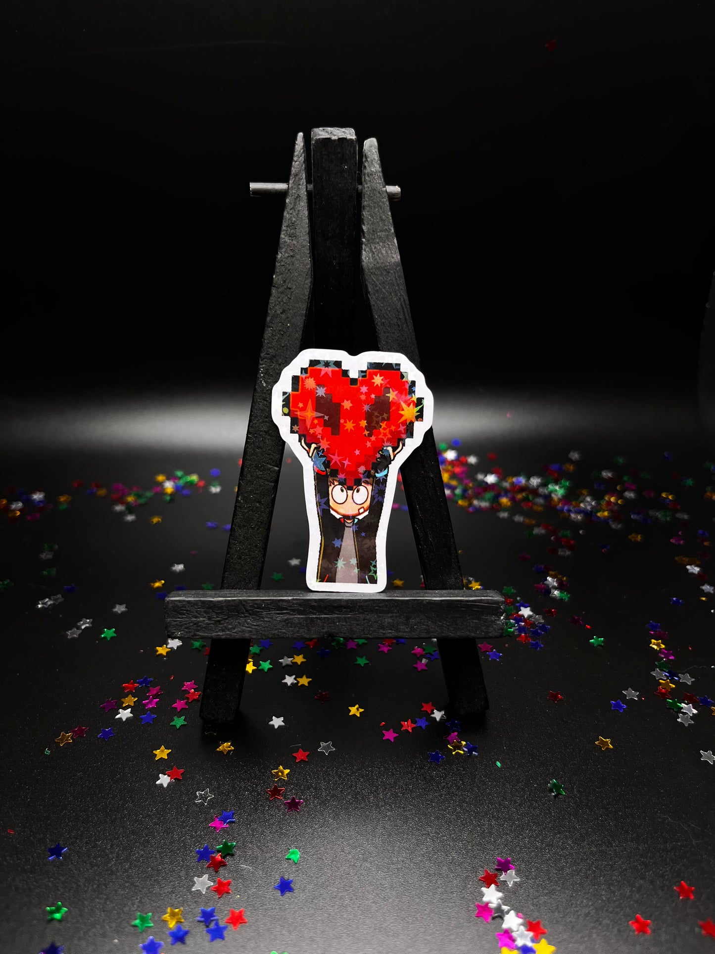 Hardcore Hearts Sticker