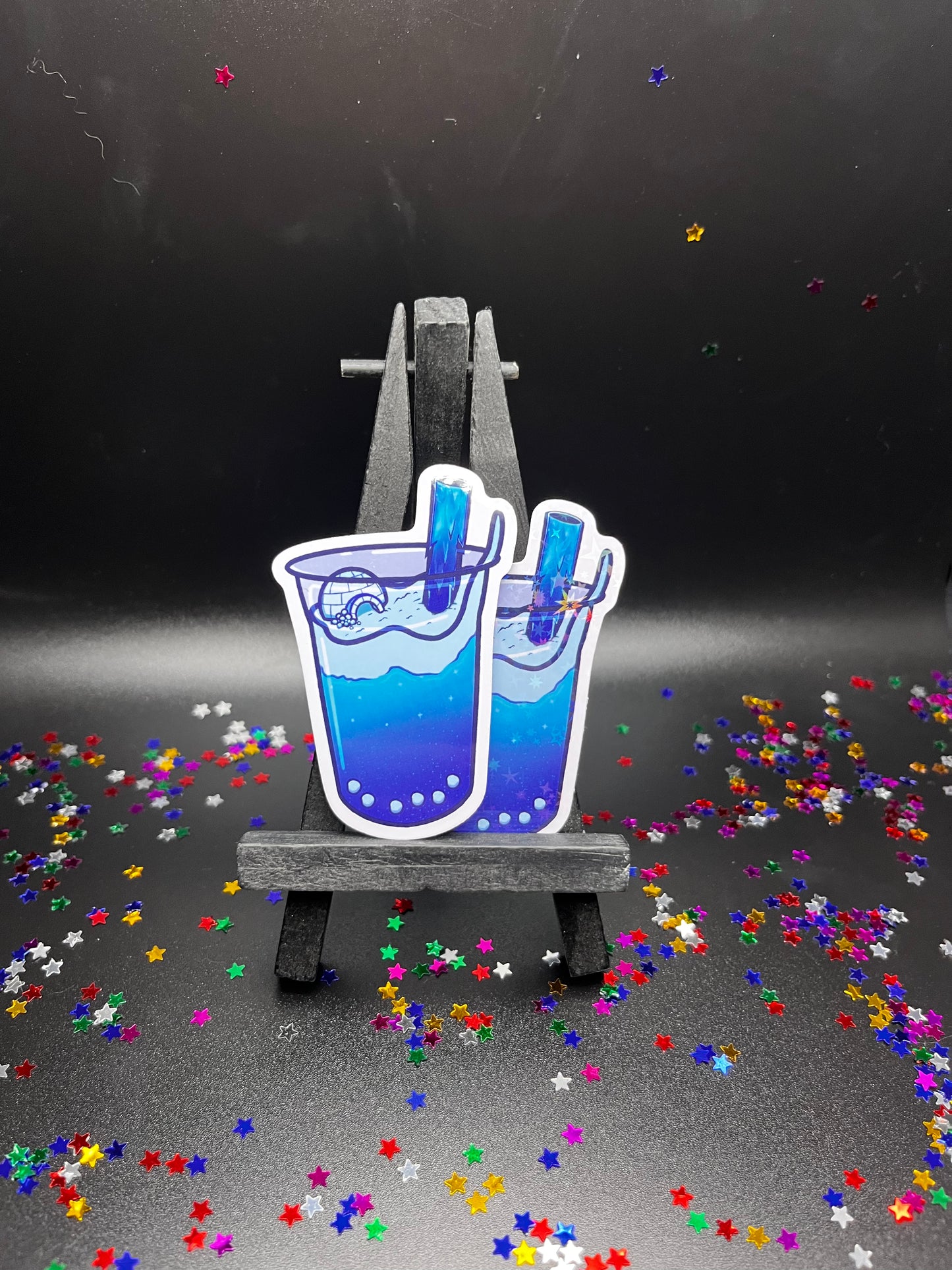 Frosty Fruit Flood Boba Sticker