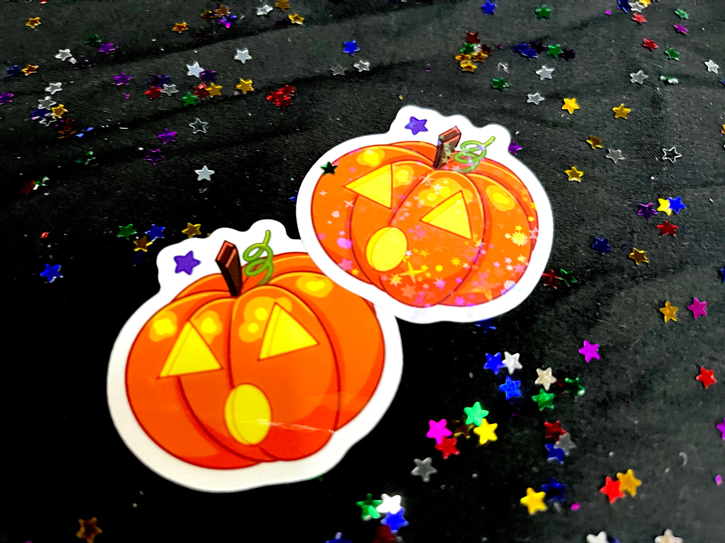 Gasp Jack-o-lantern Sticker