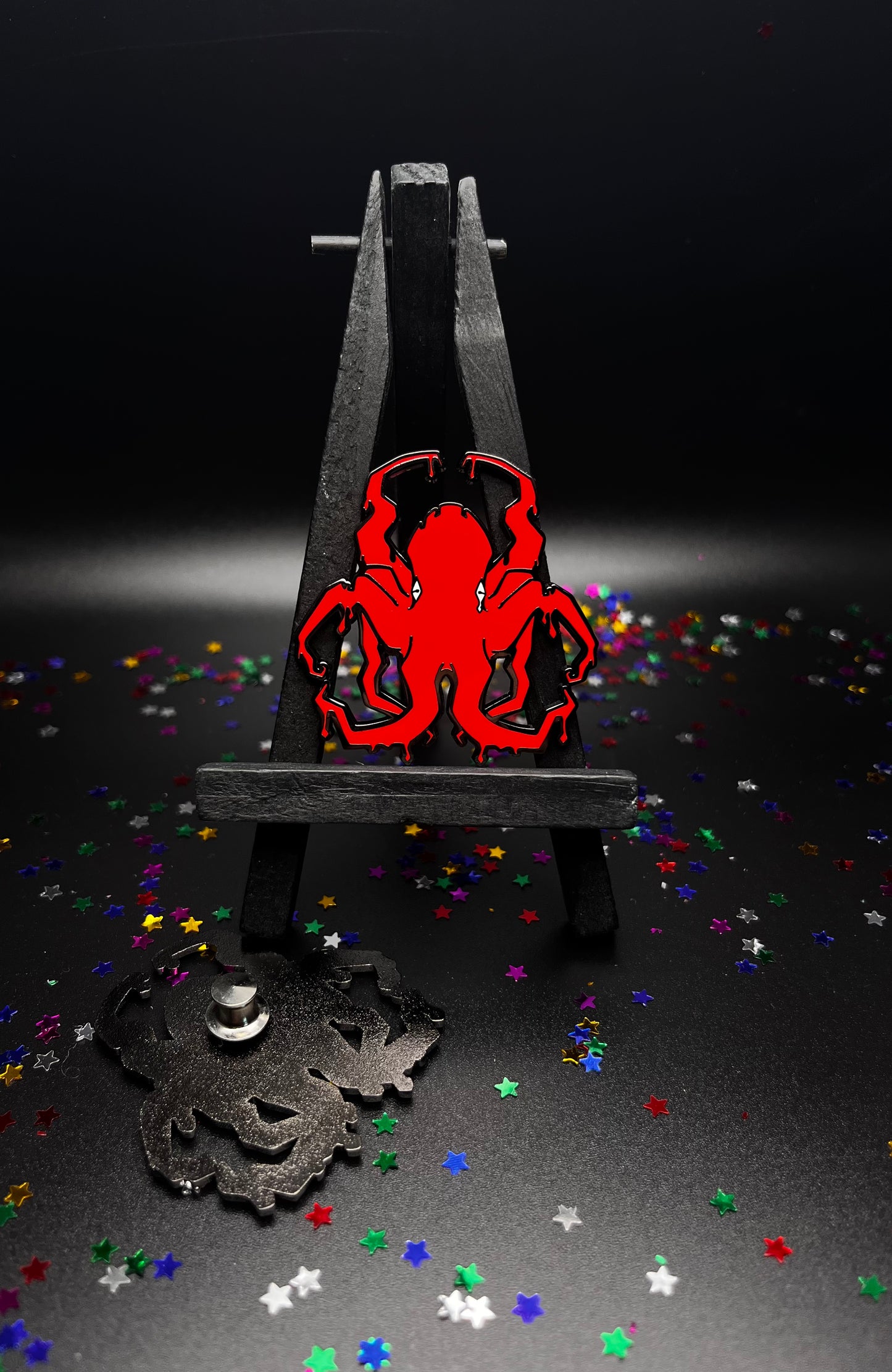 BIOHAZARD! Red Enamel Pin