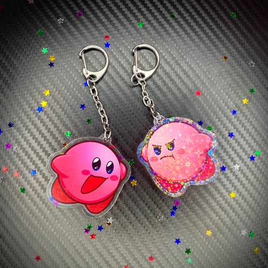 Kirby Acrylic Charm