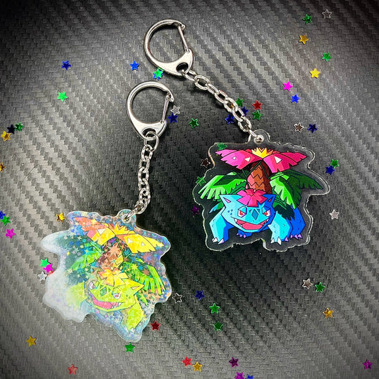 Mega Venusaur Acrylic Charm