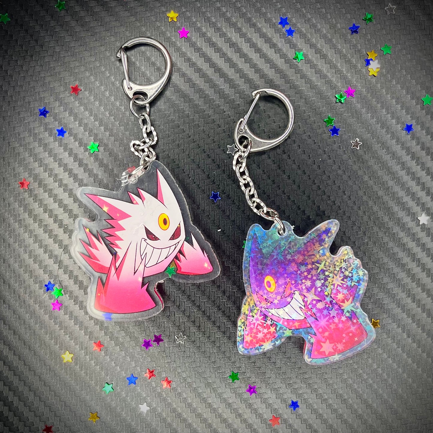 Mega Gengar Acrylic Charm