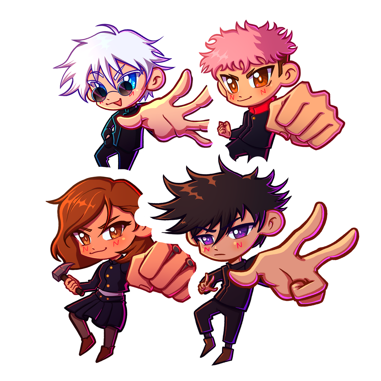 JJK Stickers