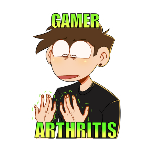 Gamer Arthritis Sticker